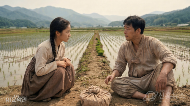 EBS가 한국 고전 및 근·현대 문학을 생성형 AI로 재해석한 신규 프로그램 ‘EBS AI 문학관’을 10월 16일부터 선보인다. EBS AI 문학관 ‘호구의 봄’ 스틸컷